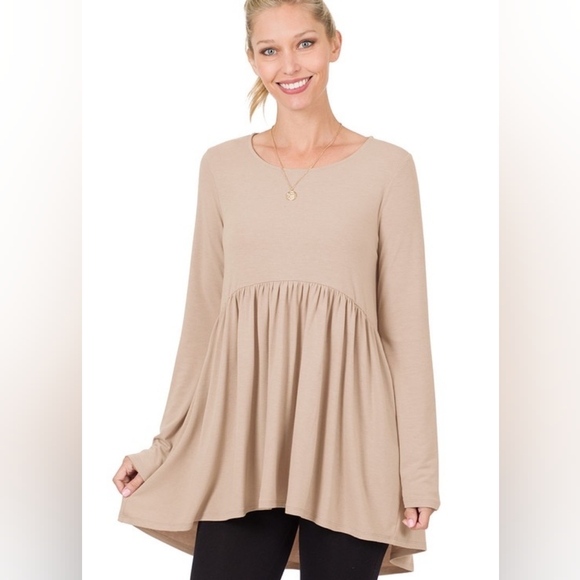 Maternity Top Pinkblush Ash Empire Waist NWT - Picture 1 of 1